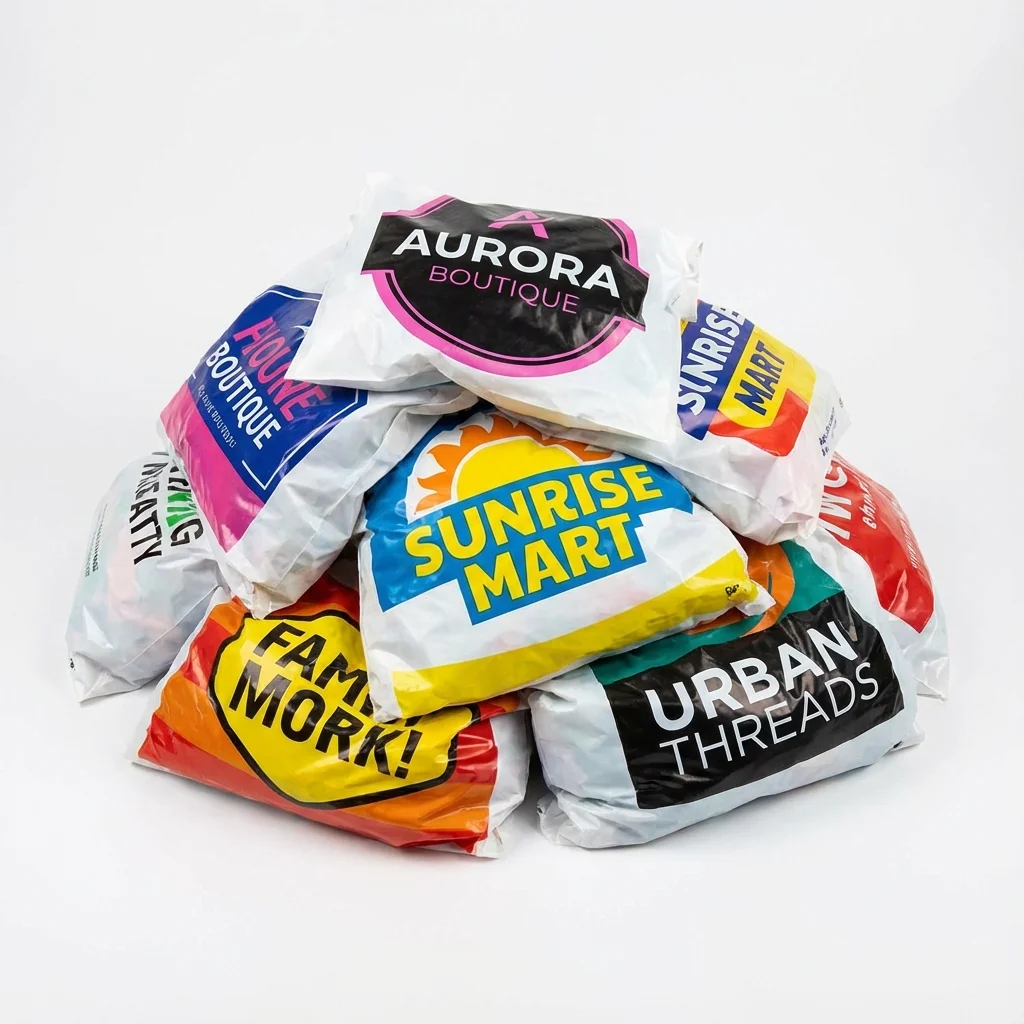 شنط بلاستيك مطبوعة هاي ونايلون